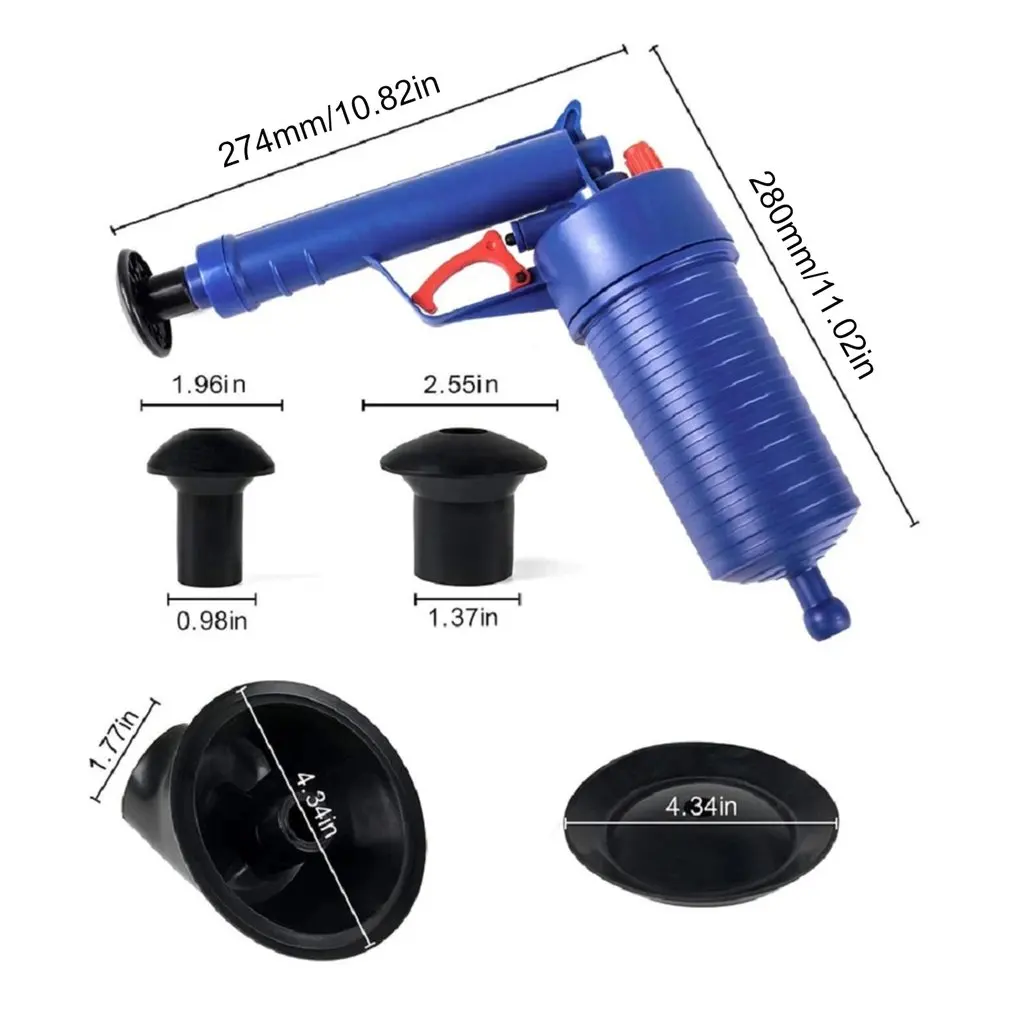 Туалет драги разъем пневматического насоса закупорки жидкость для снятия