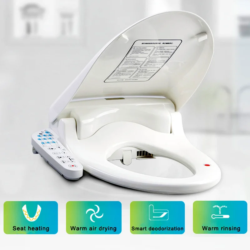 

Modun Smart Remote Toilet Seat Electric Bidet Cover Intelligent Toilet Heat Clean Dry Massage Warm Wash Intelligent Toilet Seat