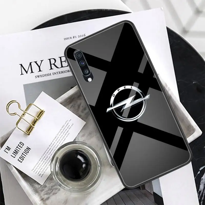 

Opel car logo Phone Case Tempered Glass For XiaoMi 8SE 6 8lite MIX2S Note 3 Redmi Note 7 5 4 Redmi 6A 5Plus 4X