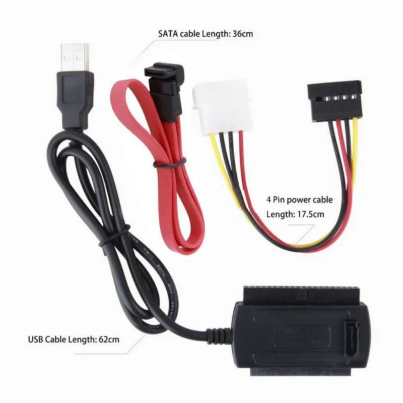 Высококачественный Профессиональный SATA/PATA/IDE привод для USB 2 0 адаптер конвертер