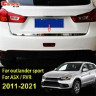 Хромированная накладка на заднюю дверь багажника для Mitsubishi Outlander Sport ASX 2011 - 2013 2014 2015 2016 2017 2018 2019