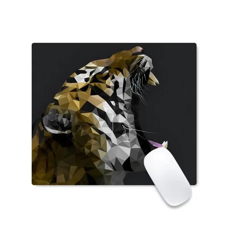

Tiger animal cute funny Keyboards Mat Rubber Gaming mousepad Desk Mat Mouse pad Game Officework Mat Cushion