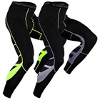 Штаны для бега быстросохнущие облегающие компрессионная Спортивная одежда мужские джоггеры спортивные брюки леггинсы для тренировок