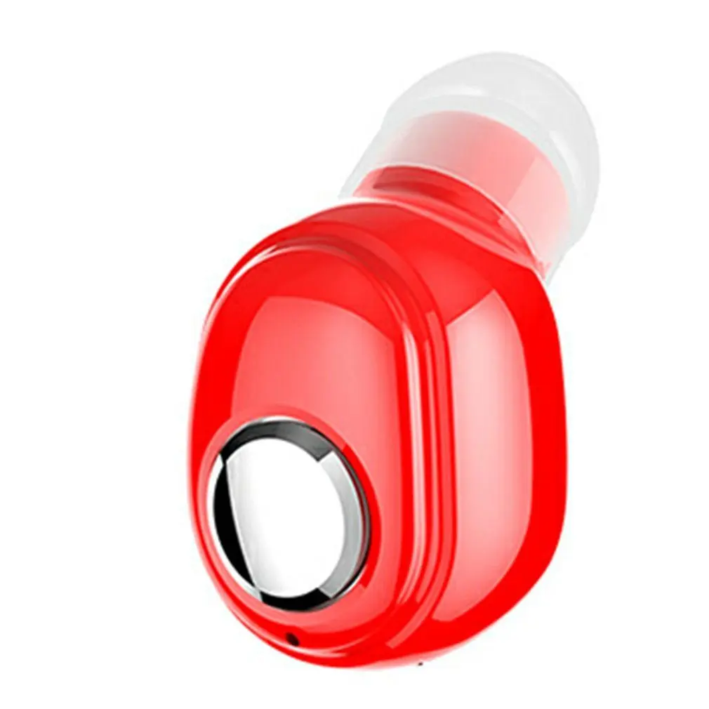 Red L15 мини беспроводные Bluetooth наушники спортивные беспроводные наушники стерео магнитные одиночные стерео наушники-вкладыши беспроводные наушники - Цвет: Red