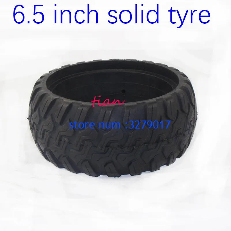 Hot Sale Good Quality 6.5 Inch Solid Tyre Rubber Tire for Mini Smart Self Balancing Scooter 6.5" Hoverboard Unicycle Scooter