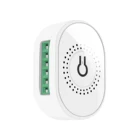 Двухсторонний мини-выключатель ZigBee, модуль ПЕРЕКЛЮЧАТЕЛЯ ВКЛВЫКЛ, умный выключатель, дистанционное управление с голосовыми помощниками