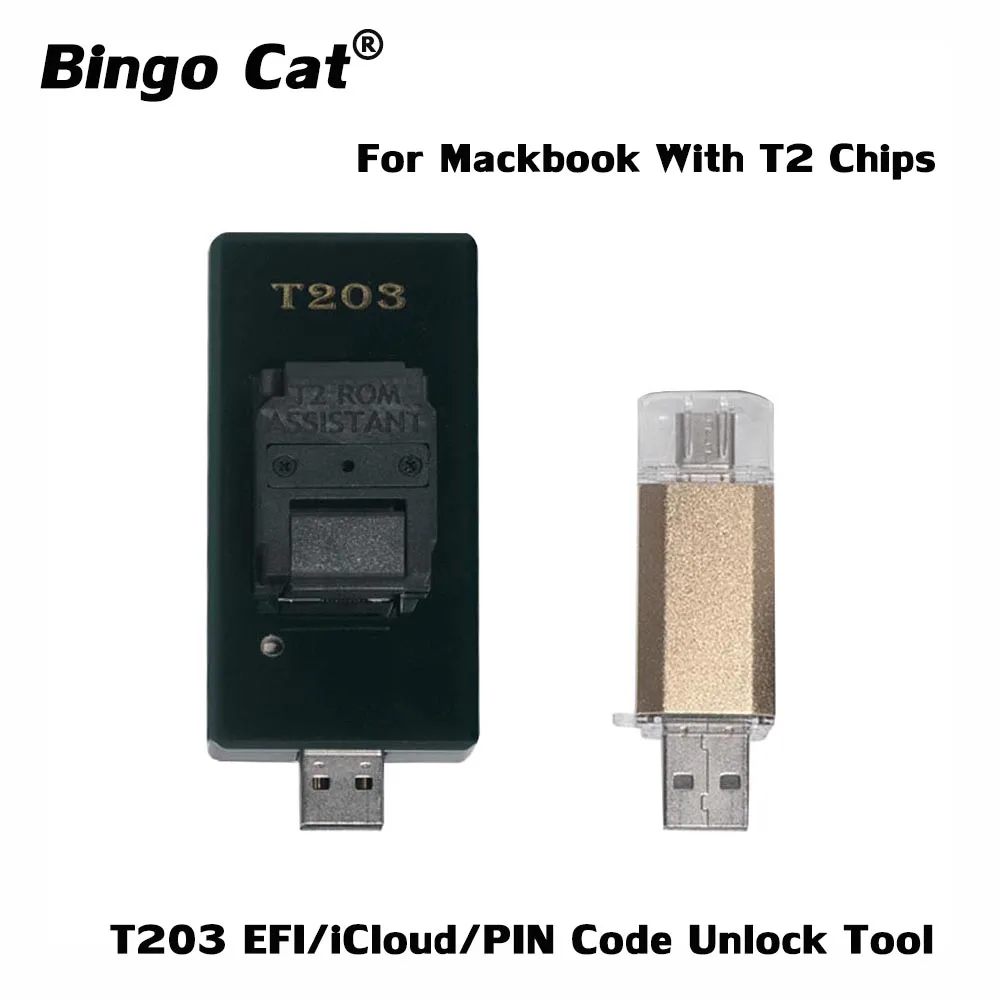 T203 iCloud Activation инструменты для разблокировки Macbook Pro/Air Mac Mini с T2 чип EFI Pin код ID