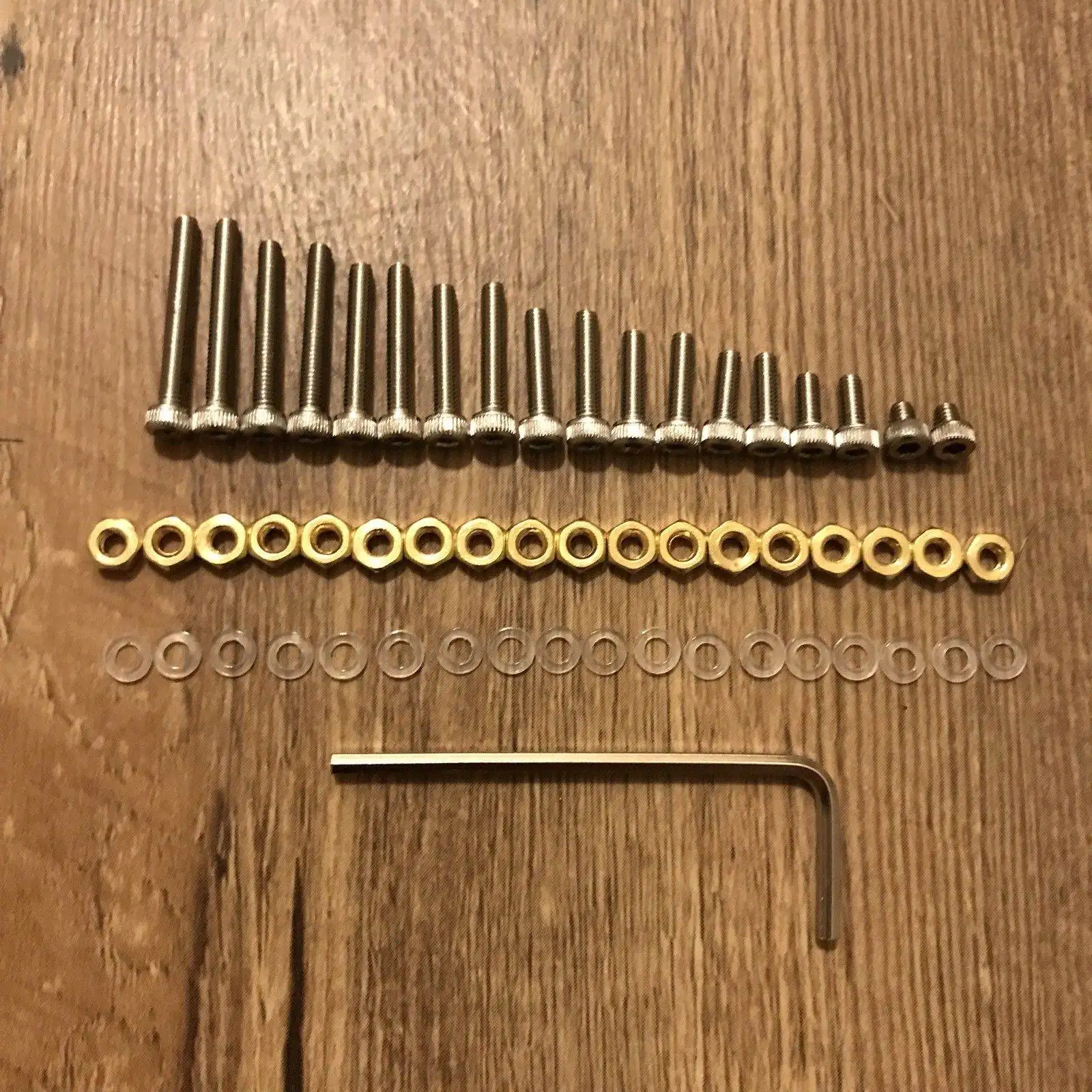 55 шт. M2.5 Универсальный Поворотный колпачок набор для монтажа картриджа болты из