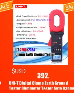 UNI-T UT213A/B/C 400A клещи TRMS AC DC ток напряжение сопротивление емкость температура тестер НТС фонарик Функция