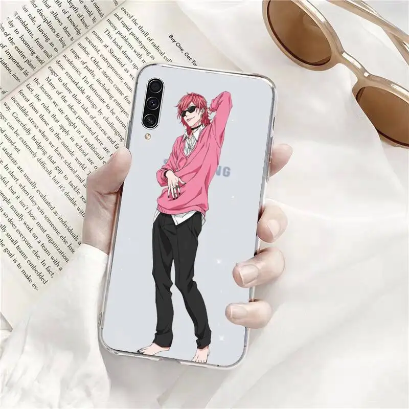 

Anime Yarichin b Club Pink Phone Cases Transparent for Samsung A71 S9 10 20 HUAWEI p30 40 honor 10i 8x xiaomi note 8 Pro 10t 11