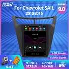 2DIN Android 9,0 автомобильное радио для Chevrolet SAIL 2015-2018 Автомобильный мультимедийный видео плеер GPS Навигация Аудио SWC 2DIN DVD плеер