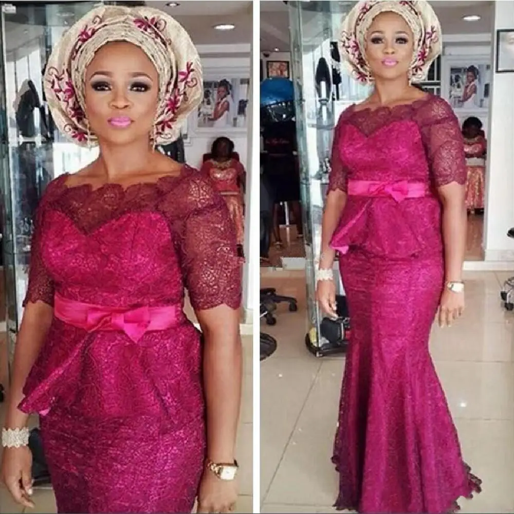 Вечерние кружевные платья цвета Саудовской Аравии и фуксии официальное