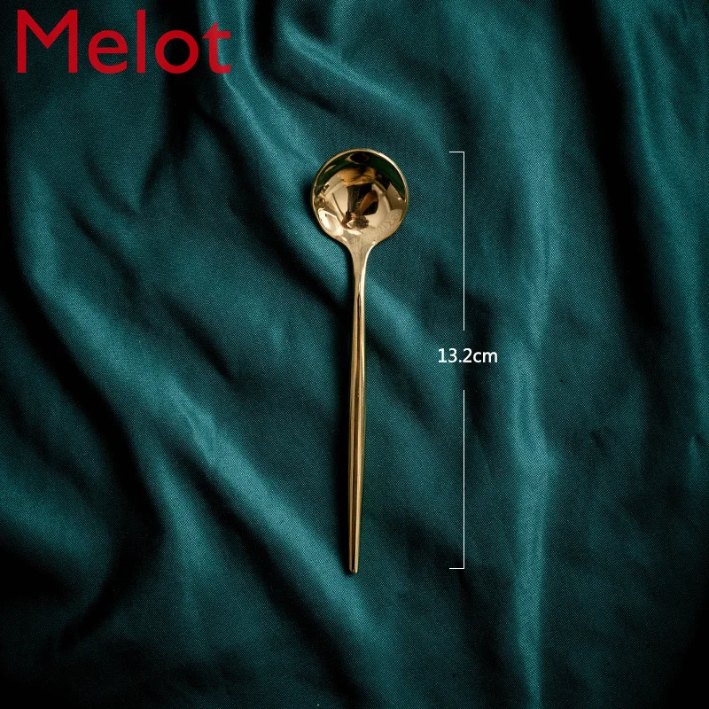 

Light Luxury Nordic Western Tableware Knife Fork Spoon European Stainless Steel Tableware Two Piece Three Piece Set Gift Giving