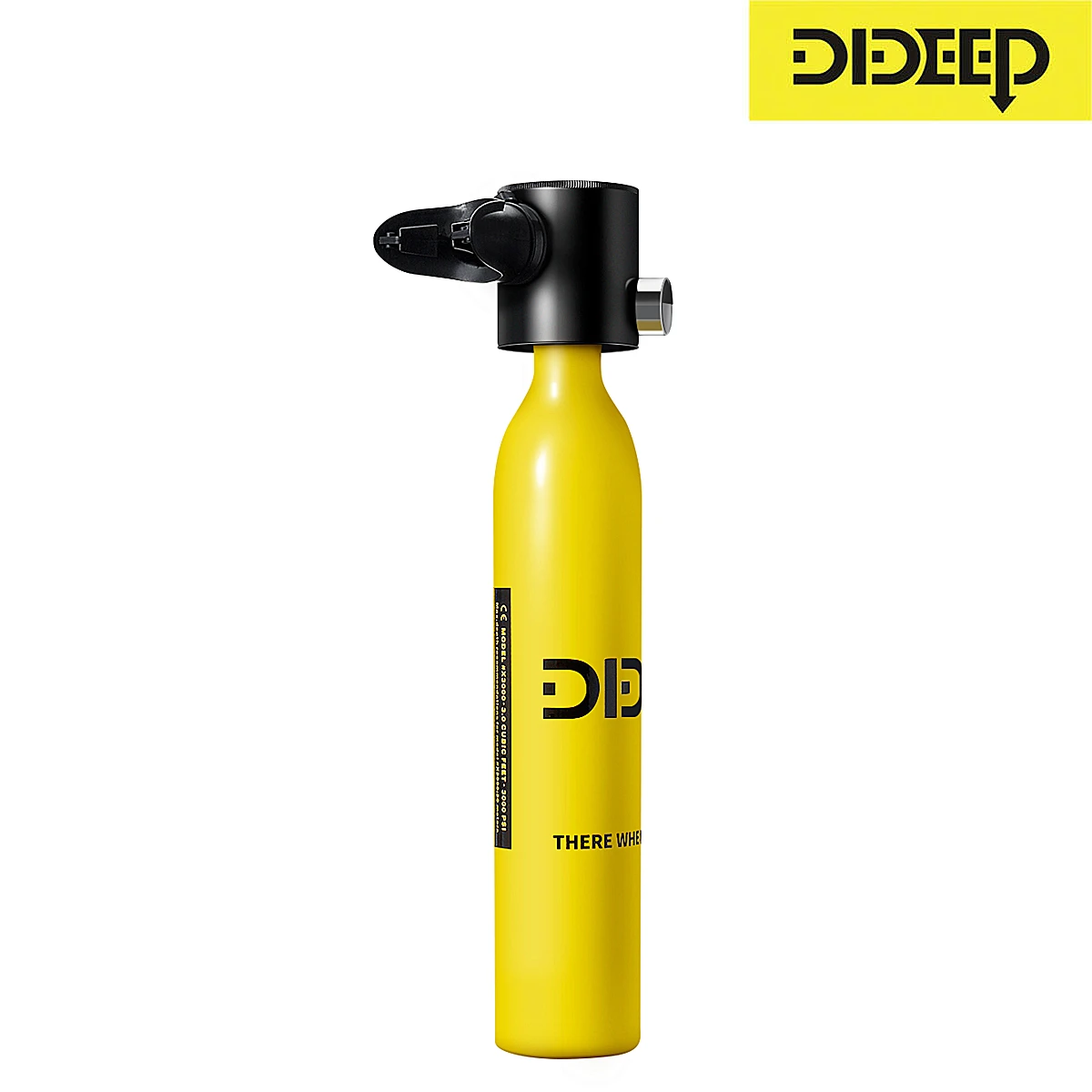 DIDEEP 0.5L мини акваланг Дайвинг кислородный баллон подводный респиратор баллона