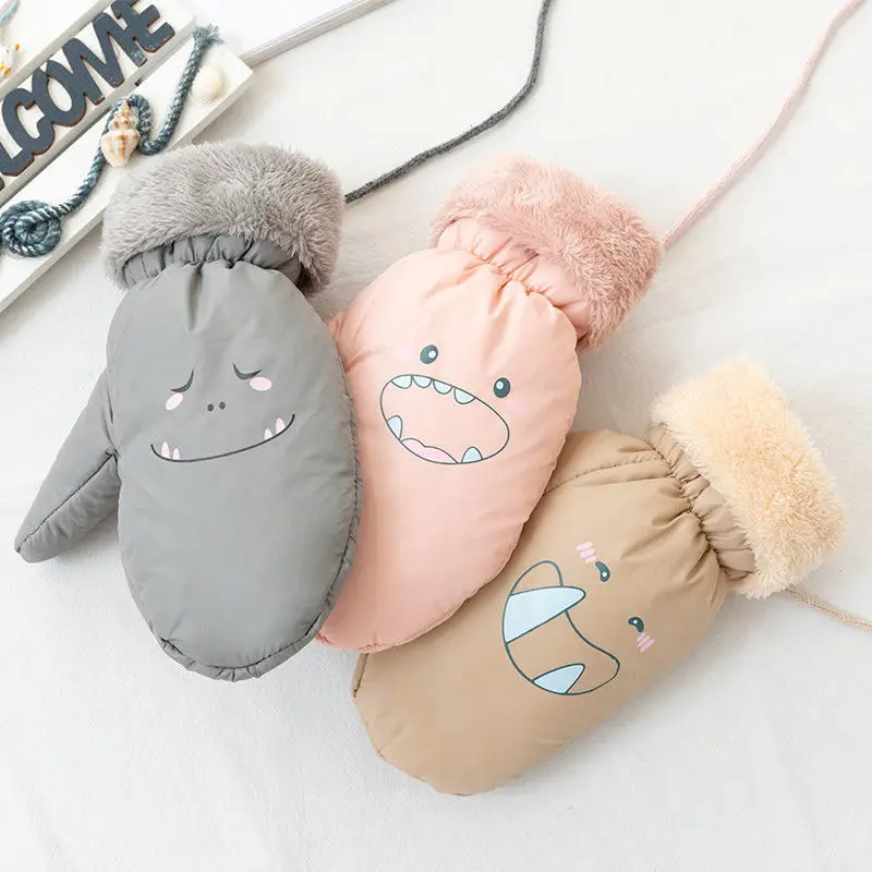 2019 милые женские зимние перчатки корейские Студенческие теплые и плюшевые