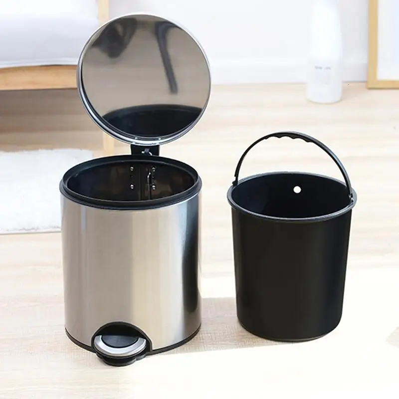Reciclaje Trashcan мешок для мусора Basurero De Banheiro Habitacion Papelera Cocina педаль Lixeira Cubo Basura корзина для мусора