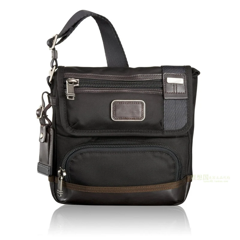 

222306 Men's Ballistic Nylon Ultra Light Business Casual Single Shoulder Diagonal Bag Mini Bag
