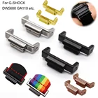 Переходник для ремешка для часов из нержавеющей стали 22 мм до 16 мм для разъемов Casio G-SHOCK DW5600 GA110 GSHOCK, ремешок для часов, сделай сам, конвертер