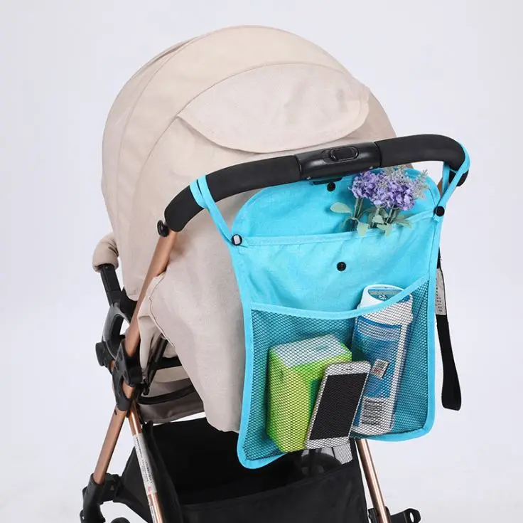 4 цвета сумка для детской коляски портативная дорожная тележка сетчатые