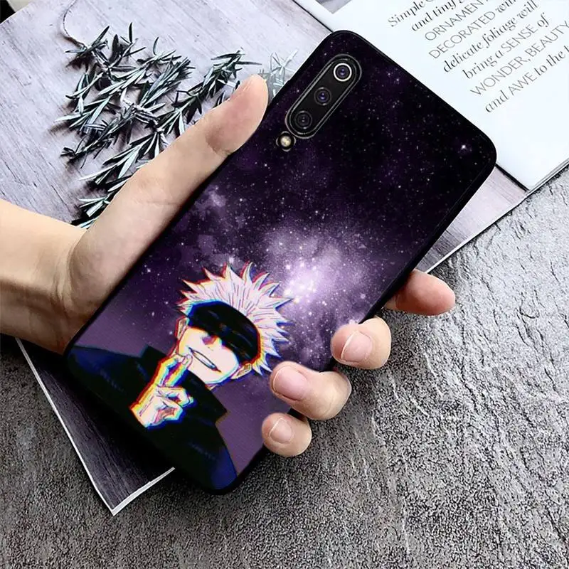

Jujutsu Kaisen Satoru Gojo Phone Case Phone Case For Xiaomi mi9 mi8 F1 9SE 10lite note10lite Mi8lite Back Coque xiaomimi5x