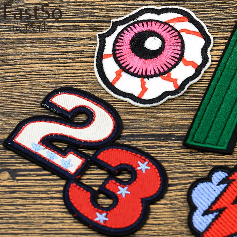 Панк Байкер индивидуальная специальная нашивка буквы железо на аппликации