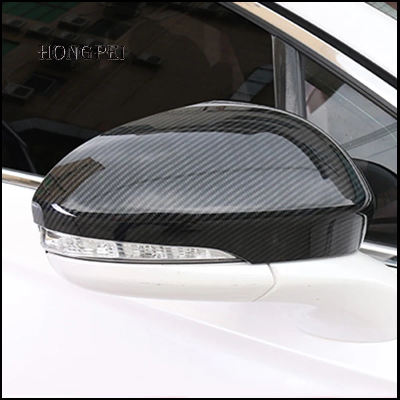 Накладка на зеркало заднего вида для Ford Mondeo 2013 2014 2015 2016 2017 ABS из углеродного
