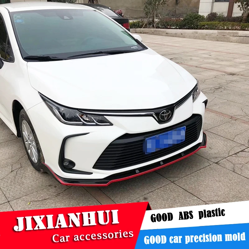 Спойлер 2019-2020 для Toyota Corolla ABS задний спойлер диффузор на передний бампер защитные