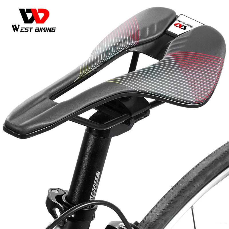 

Велосипедное седло WEST BIKING, сверхлегкое водонепроницаемое сиденье для горного и шоссейного велосипеда, высокопроизводительные дышащие Зап...