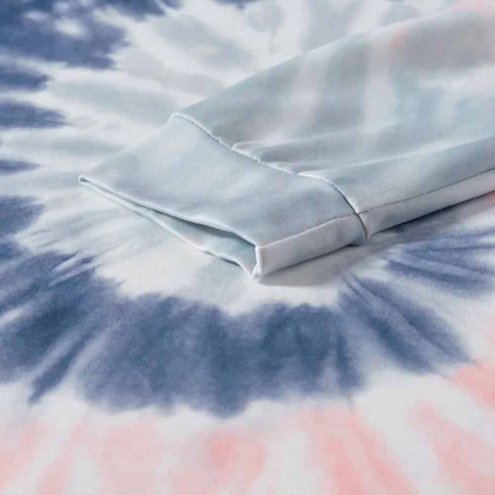 

2020 Autumn T Shirt Tie Dye Long Sleeve Tops Women Casual O-neck Loose Tops Tee Shirts Harajuku Multicolor Spring Autumn Tops