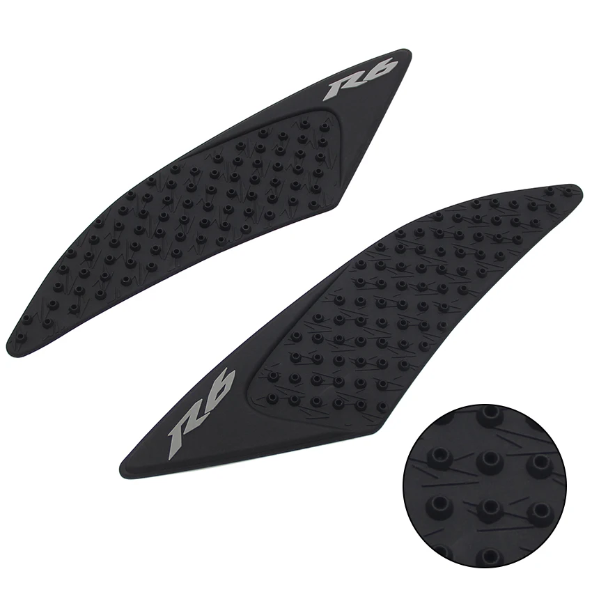 

Motorcycle Accessories Tank Traction Side Pad Gas Knee Grip Protector Sticker For Yamaha YZF R6 2017-2018