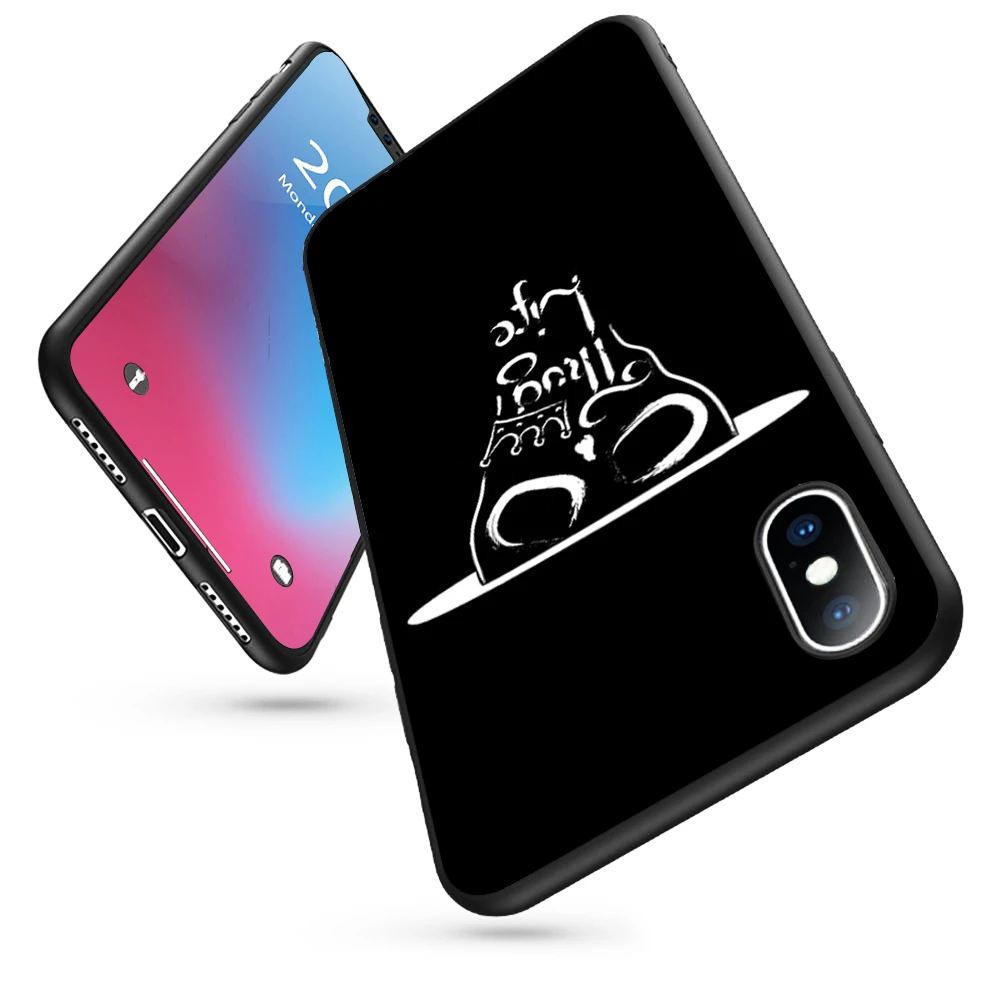 Чехол из ТПУ для iPhone 11 Pro Max X 5S 6 6S XR XS 7 8 Plus чехол Nokia светильник Led силиконовый