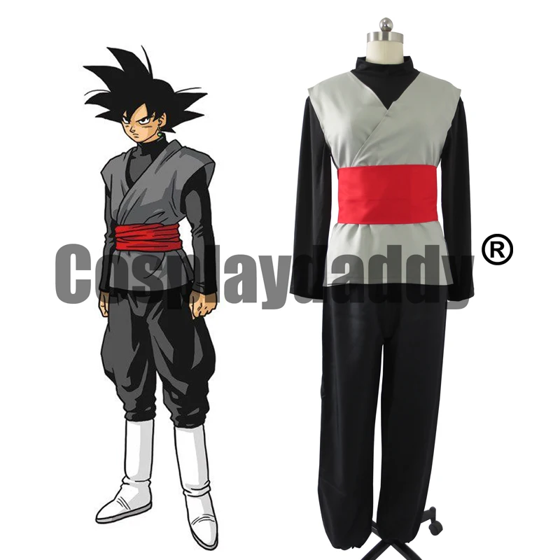 DBS Zamasu Goku Black Saiyan Ver. Outfit Anime Cosplay Costume Halloween