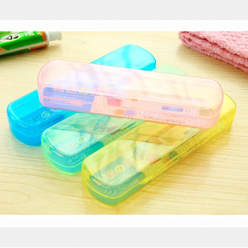 Чехол для хранения зубной пасты голубого зеленого и розового цветов|Коробки