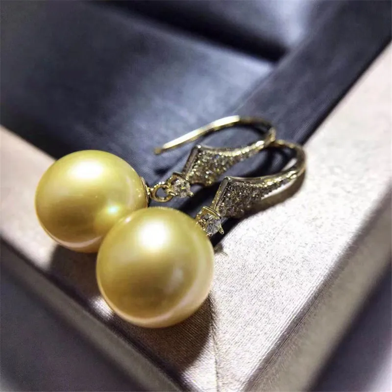 

Genuine 18K Yellow Gold Earrings Ear Hook Ear Line Earring Blank Bracket DIY For Women Earring Jewelry Accessories Bijoux