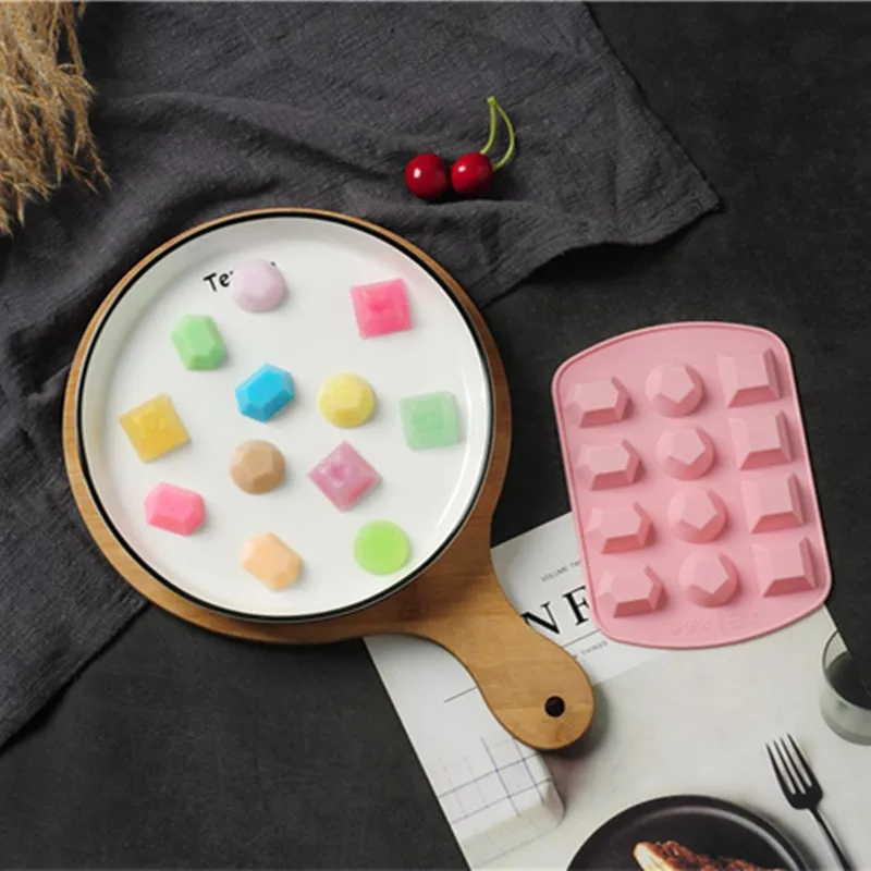 3D Алмазный драгоценный камень JO LIFE кубик льда инструмент для украшения торта