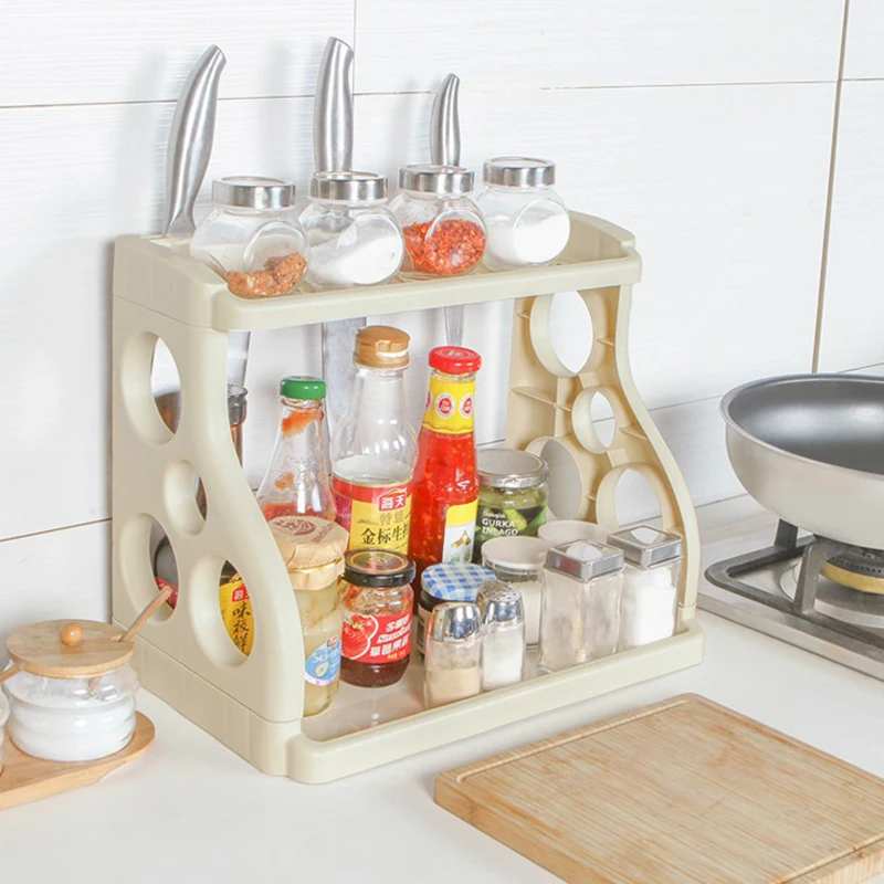 2-уровневая полка для микроволновой печи органайзер кухонная