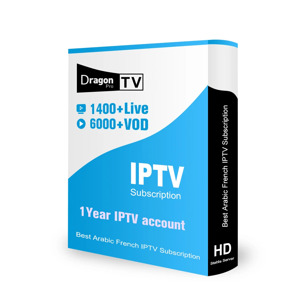 Dragon tv Pro Франция Арабский IP tv 1400+ Live 6000+ VOD лучшая ip tv подписка итальянский Великобритания FHD HD каналы m3u поддержка тест