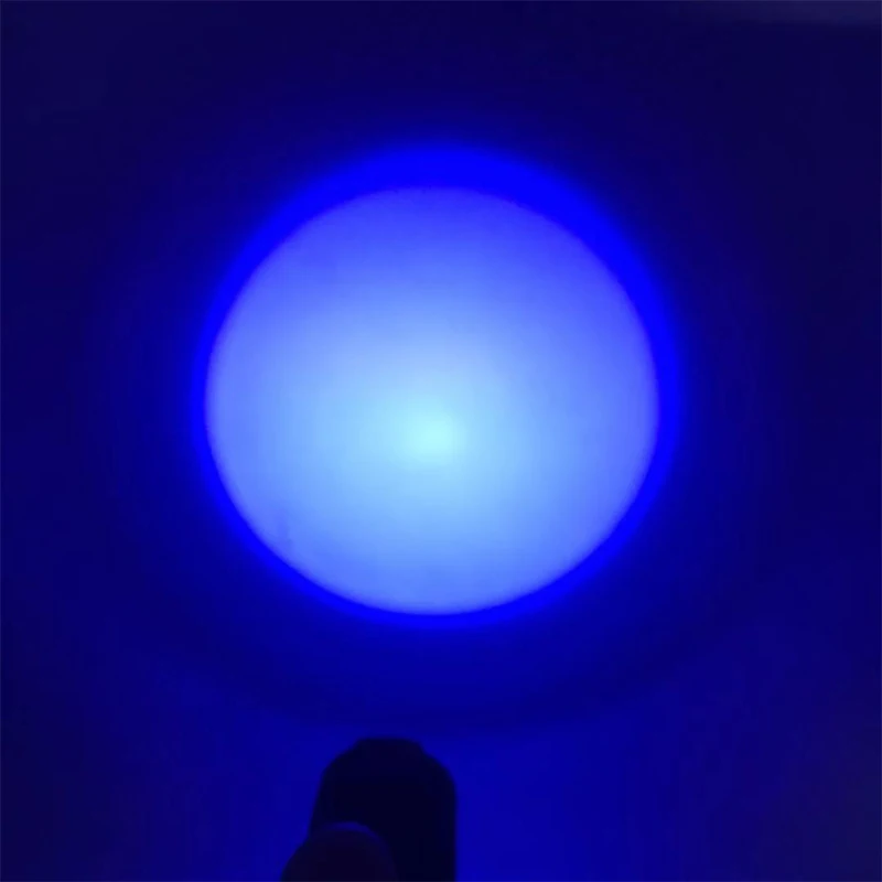 Светодиодный УФ фонарик светильник 365nm зум Портативный мини фонарь обнаружения