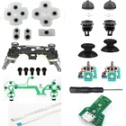 Джойстики для PS4 JDM-050 JDM-055 JDS 055 JDS 050, аналоговые 3D Джойстики, проводящая подставка, зарядная плата, гибкий кабель