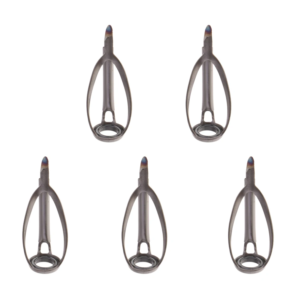 Набор из 5 шт. Удочка нержавеющей стали направляющие наконечники верхний