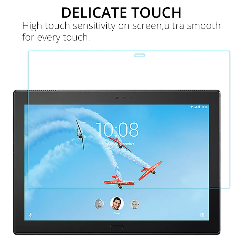 Защита экрана из закаленного стекла для Lenovo Tab 4 10 Plus M10 TB-X605F X606 E10 TB-X104F P10 TB-X705F 1 E8 8304F