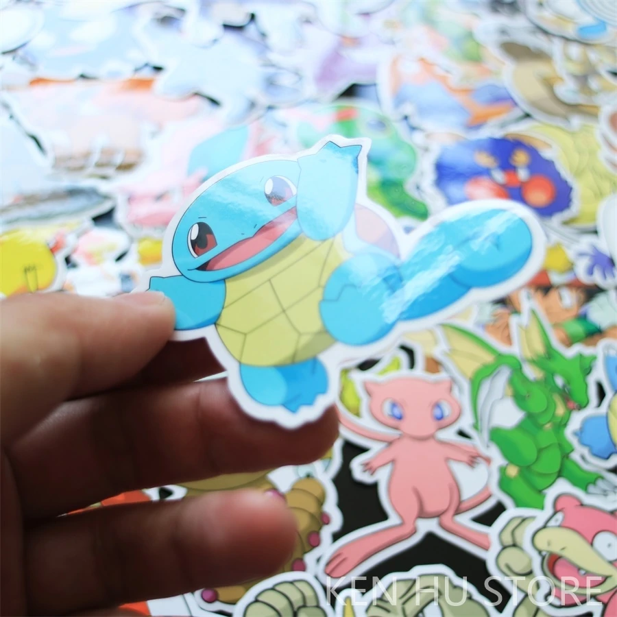 80 шт./лот 160 вида Водонепроницаемый мультфильм Амин Наклейки для декора стен