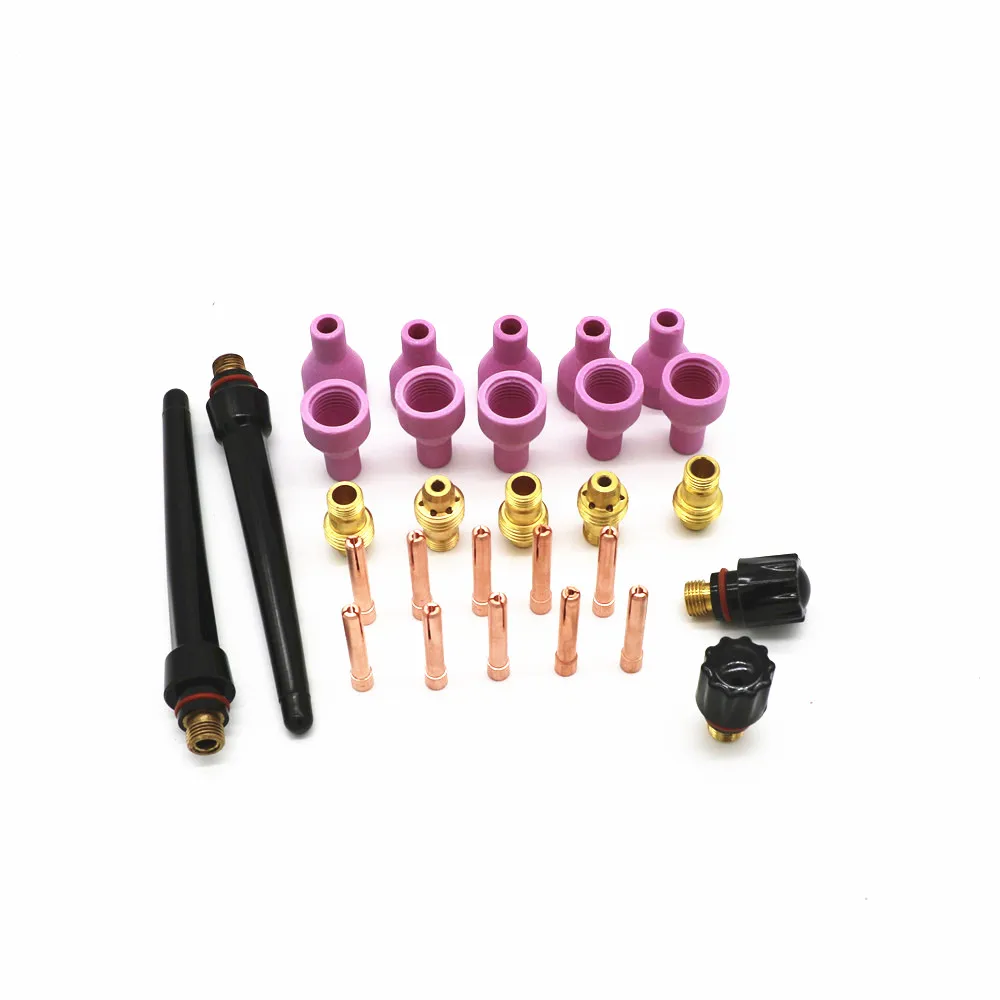 Costume QQ150 TIG argon сварочные шприцы корпус 6*30 керамическая насадка|Сварочные сопла| |