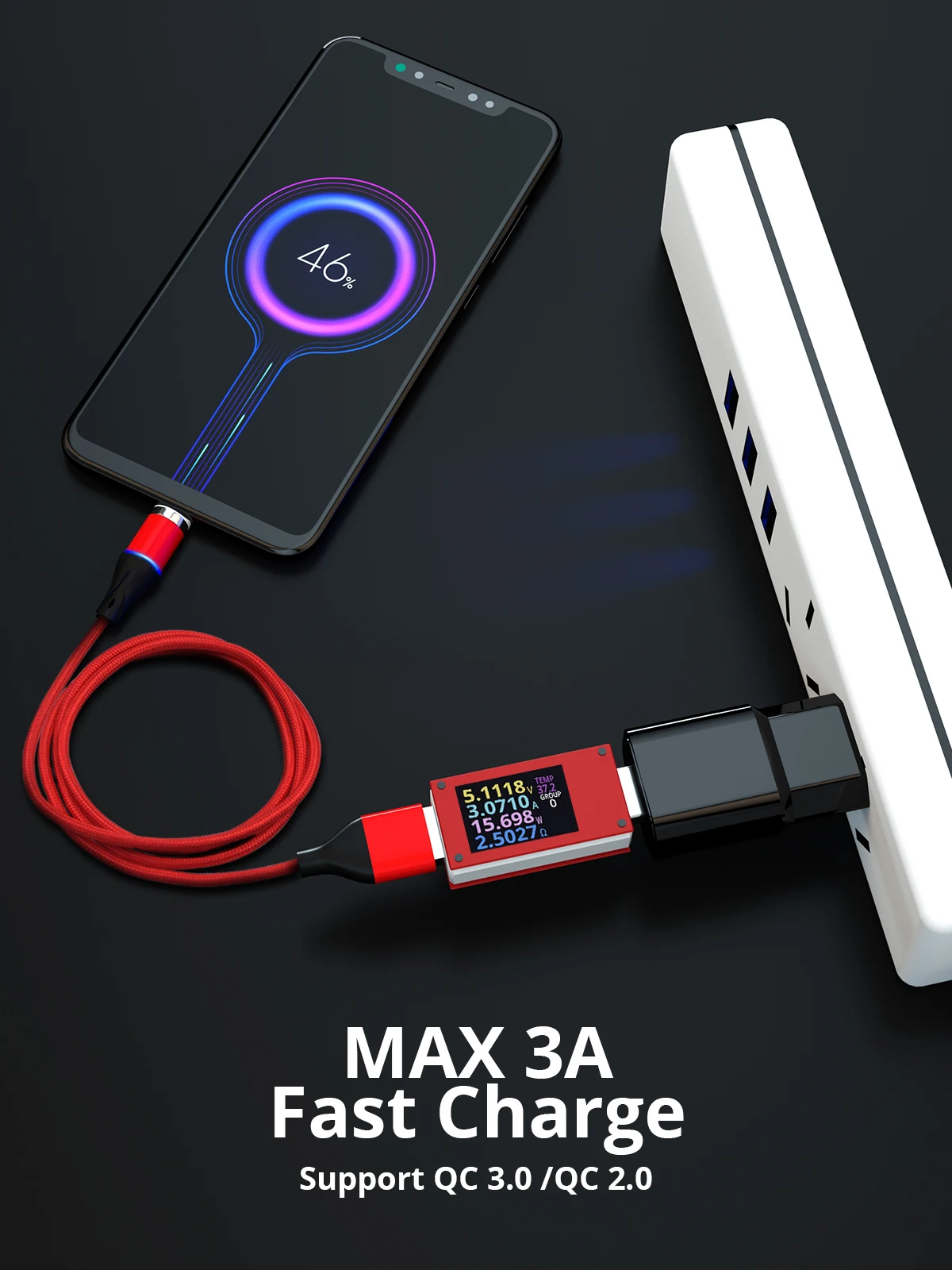 ANMONE type C Магнитный кабель Android Micro USB кабели Мобильный планшет быстрое зарядное устройство магнитный шнур телефон зарядка данных USB кабели