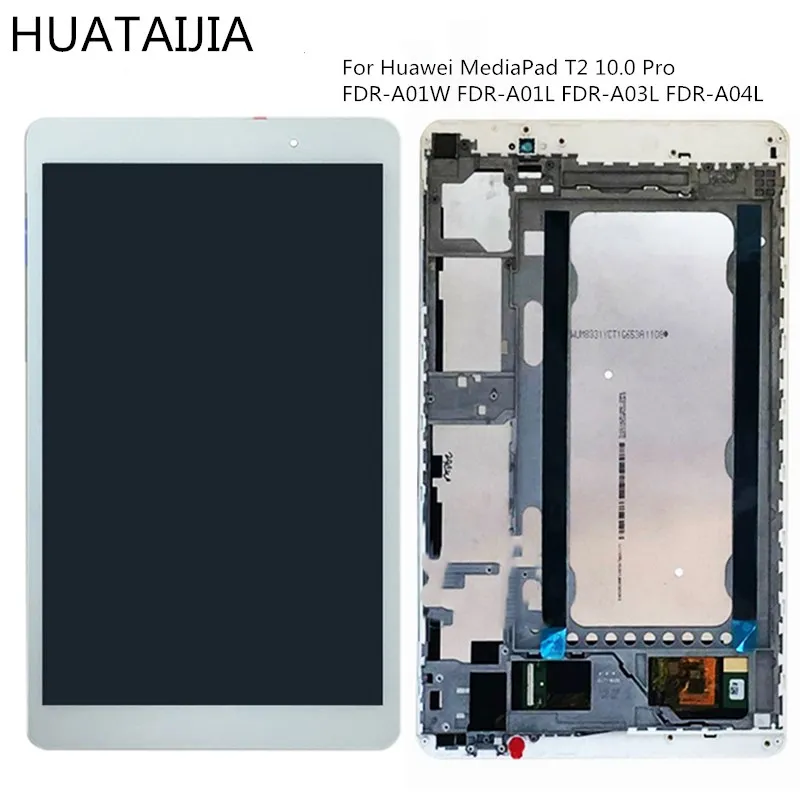 ЖК-дисплей + сенсорный экран дигитайзер стекло для Huawei MediaPad T2 10 0 Pro 1 дюймов FDR-A01W