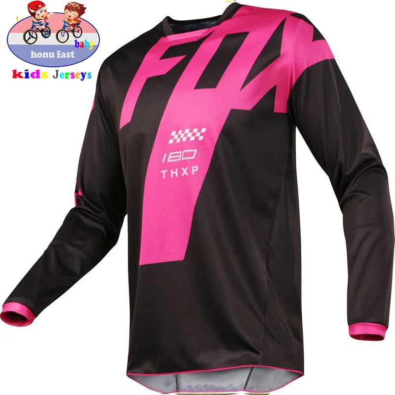 Детская футболка MTB FOX для гонок по бездорожью вездеходов I am RF езды на велосипеде