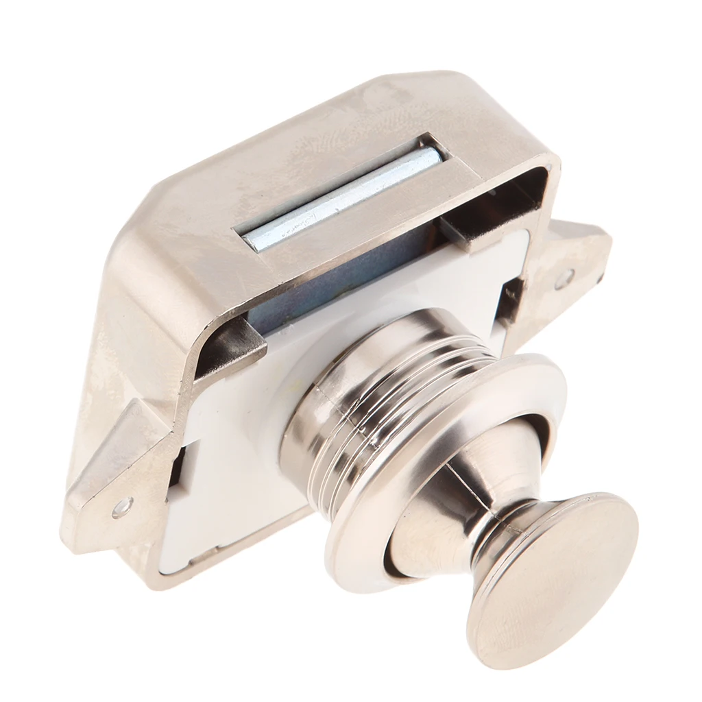 

Push Bar Lock Knobs For Drawer Cabinet Compatible With RV Boat