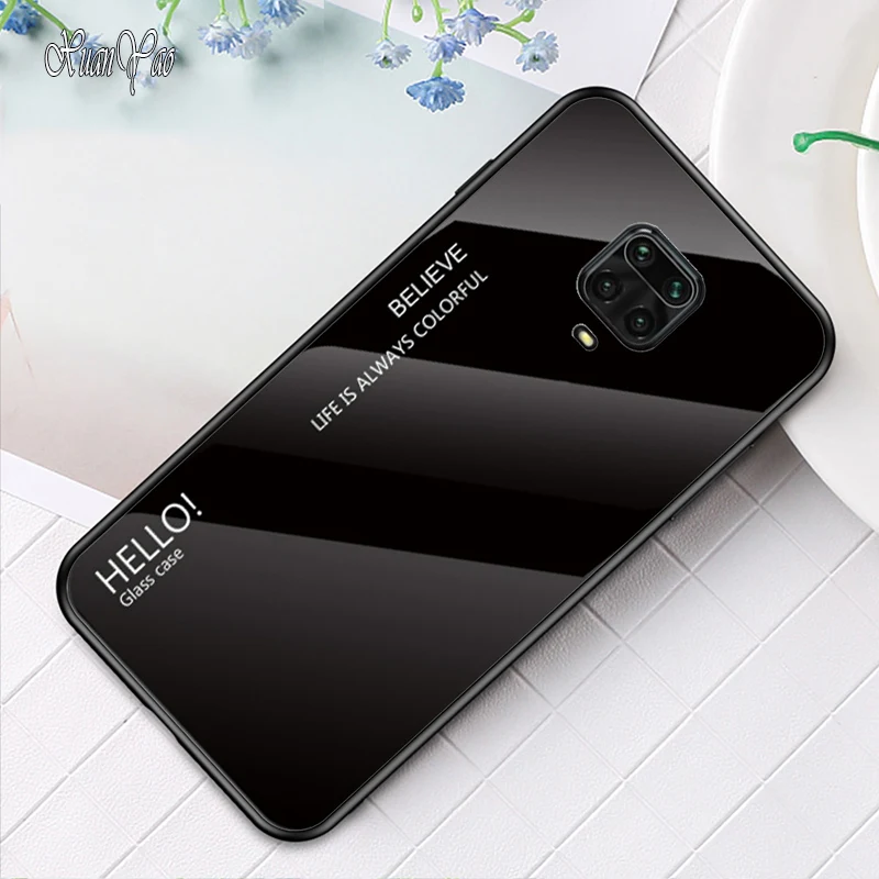 Чехол XUANYAO для телефона Xiaomi Redmi Note 9S S мягкий чехол с рамкой 9 Pro Max стеклянный
