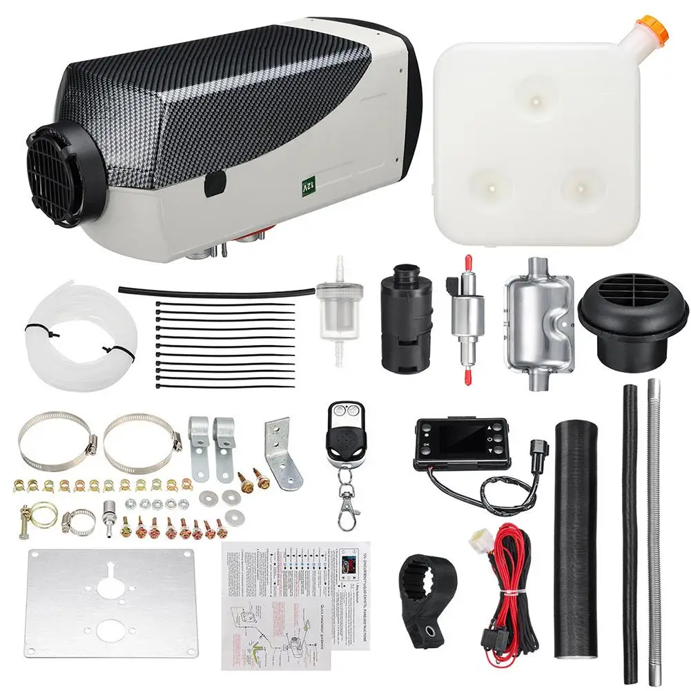 Дизельный Обогреватель 12V 5000W подогреватель воздуха дизель стояночный отопитель