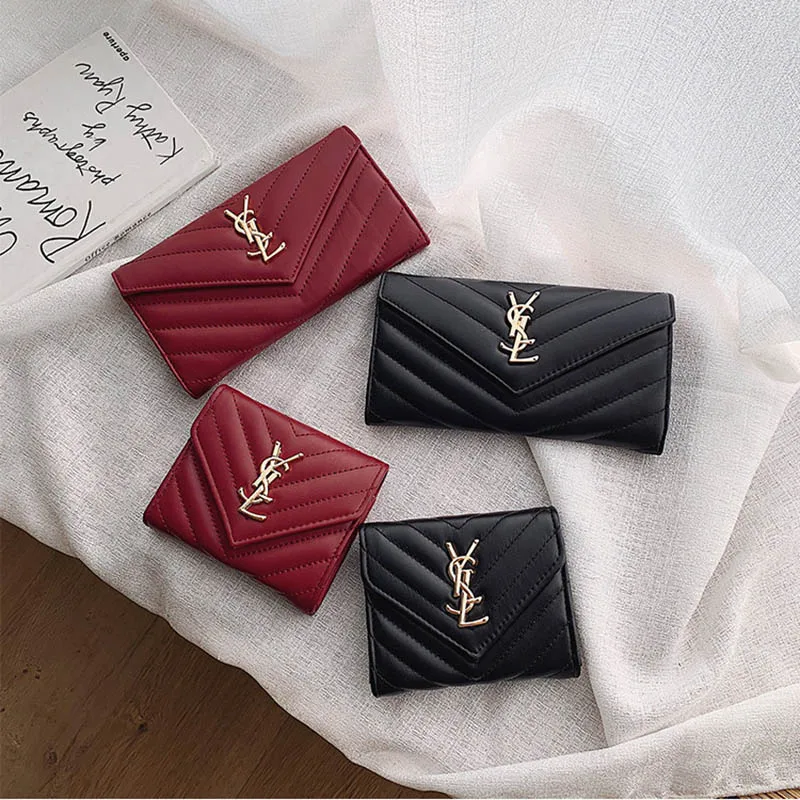 

Luxury Brand Leather Women Long Zipper Coin Purses Design Clutch Wallet Female Money Credit Card Holder Purse
